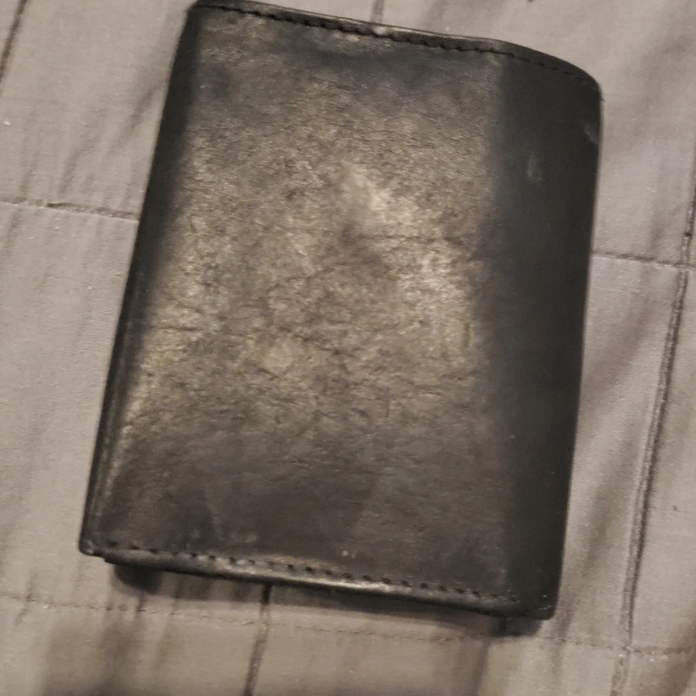 Miami Dolpins NFL Black Leather Wallet